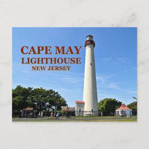 Cape May Lighthouse, New Jersey Postcard Postkarte