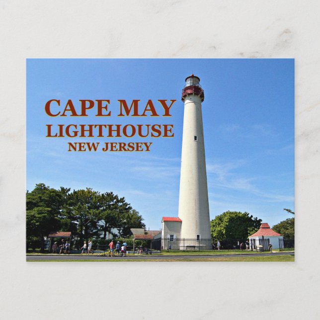 Cape May Lighthouse, New Jersey Postcard Postkarte (Vorderseite)