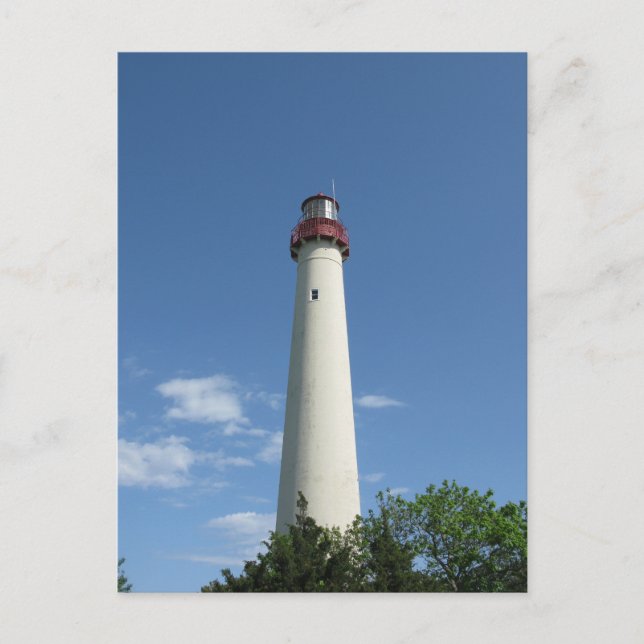 Cape May Lighthouse New Jersey Postkarte (Vorderseite)