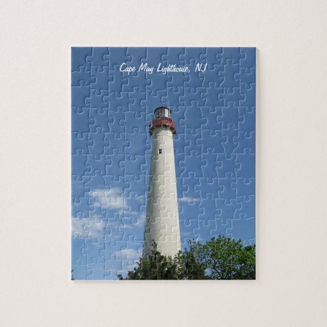 Cape May Lighthouse New Jersey Puzzle (Vertikal)