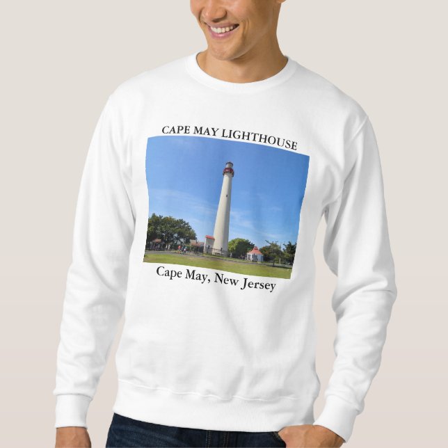 Cape May Lighthouse, New Jersey Sweatshirt (Vorderseite)