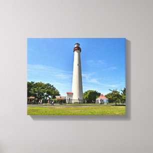 Cape May Lighthouse, New Jersey Wrapped Canvas Leinwanddruck