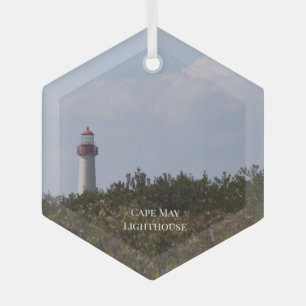 Cape May Lighthouse Ornament Aus Glas