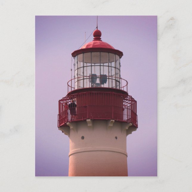 Cape May Lighthouse Postkarte (Vorderseite)