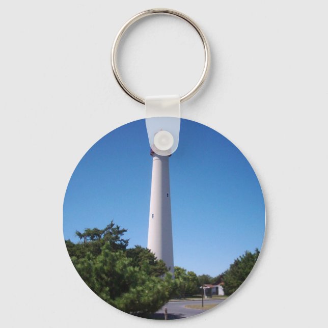 Cape May Lighthouse Schlüsselkette Schlüsselanhänger (Vorderseite)