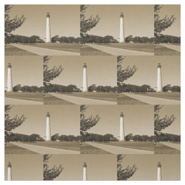 Cape May Lighthouse Stoff (Muster)