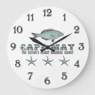 Cape May Nation's älteste Seashore Resort Uhr