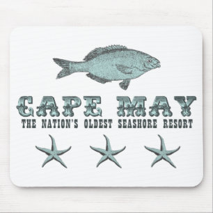 Cape May Nation's ältestes Seehotel Mousepad
