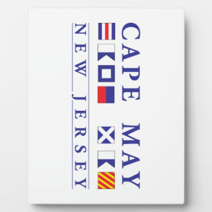 Cape May New Jersey Fotoplatte