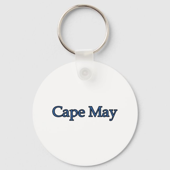 Cape May New Jersey Schlüsselanhänger (Vorderseite)