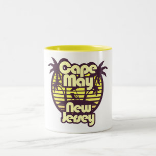 Cape May, New Jersey Zweifarbige Tasse