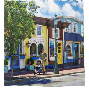 Cape May NJ – Jackson Street Cafe Duschvorhang
