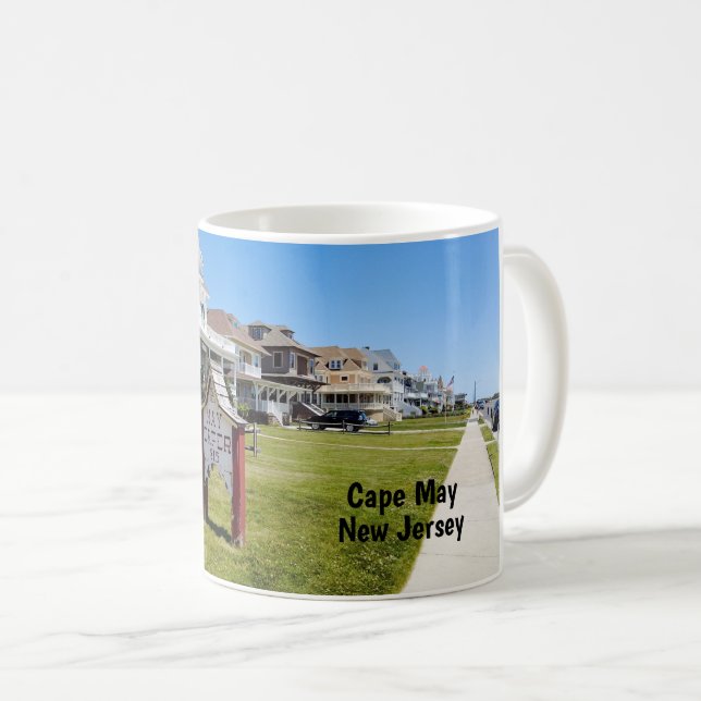 Cape May NJ Kaffeetasse (VorderseiteRechts)