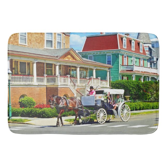 Cape May NJ – Pferdekutsche Badematte (Vorderseite)