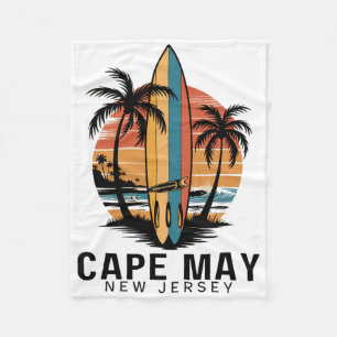 Cape May Point State Park New Jersey Surfen Surfe Fleecedecke