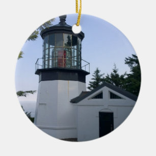 Cape Meares Lighthouse, OR Keramik Ornament