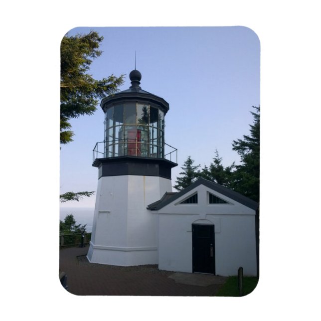 Cape Meares Lighthouse, OR Magnet (Vertikal)
