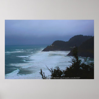 Cape Mist Print Poster