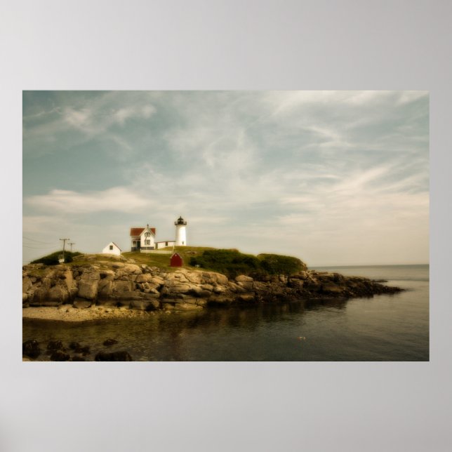 Cape Naddick Light House Poster (Vorne)
