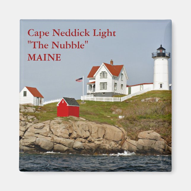 Cape Neddick Light, Maine Magnet (Vorne)