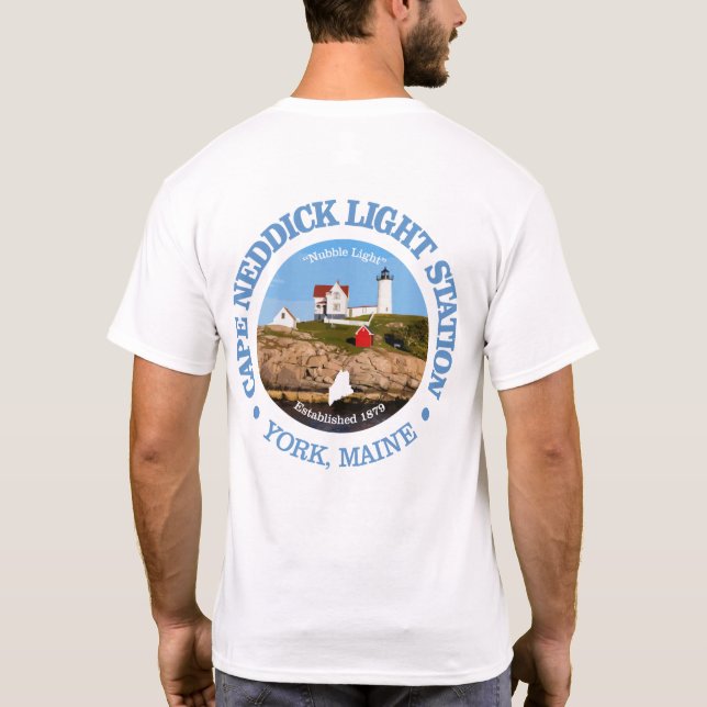 Cape Neddick Light Station T-Shirt (Rückseite)