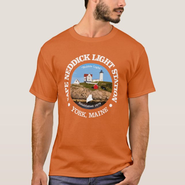 Cape Neddick Light Station T-Shirt (Vorderseite)