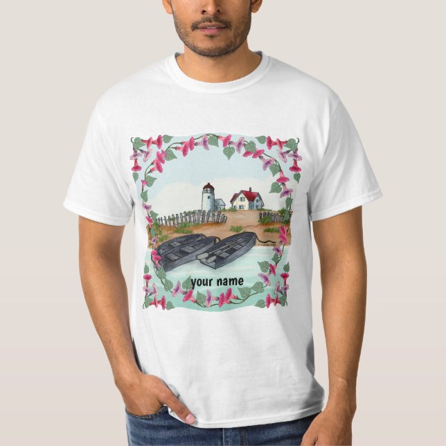 Cape Neddick Lighthouse T-Shirt (Vorderseite)