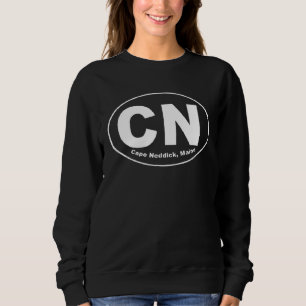 Cape Neddick Maine Touristen Urlaubs Souvenir Fisc Sweatshirt