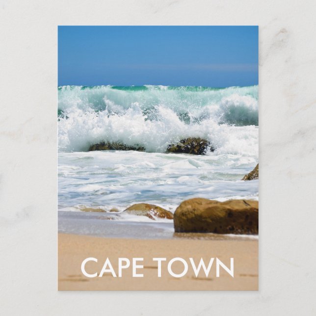 Cape Ocean, CAPE TOWN Postkarte (Vorderseite)