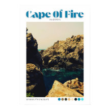 Cape of Fire Strand Küste Ufer Jijel, Algerien