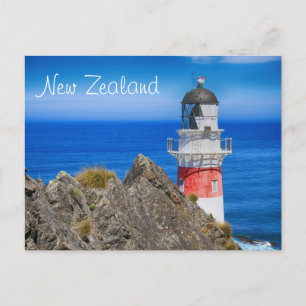 Cape Palliser Neuseeland Leuchtturm Postkarte