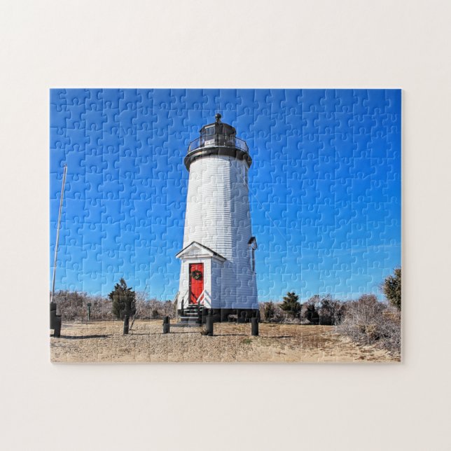 Cape Poge Lighthouse, Massachusetts Chappaquiddick Puzzle (Horizontal)