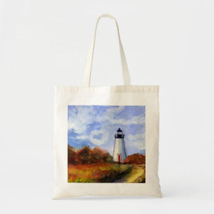 Cape Poge Lighthouse Tote Bag Tragetasche