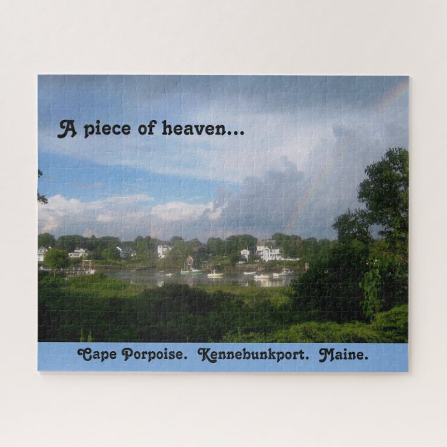 Cape Porpoise Kennebunkport Maine Puzzle (Horizontal)