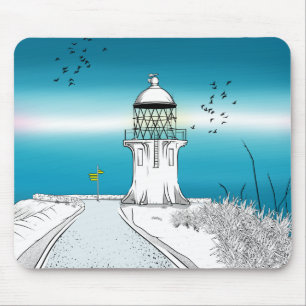 Cape Reinga Lighthouse NZ Mousepad