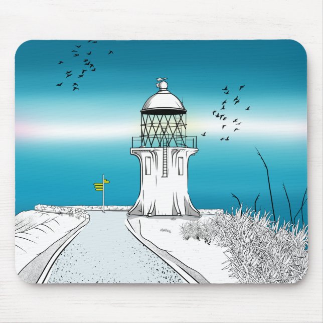 Cape Reinga Lighthouse NZ Mousepad (Vorne)