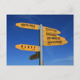 Cape Reinga, New Zealand Postkarte