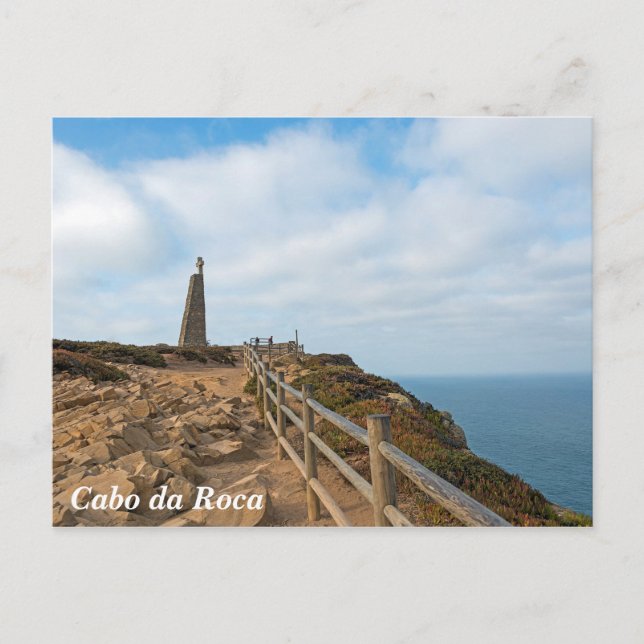 Cape Roca. Postkarte (Vorderseite)