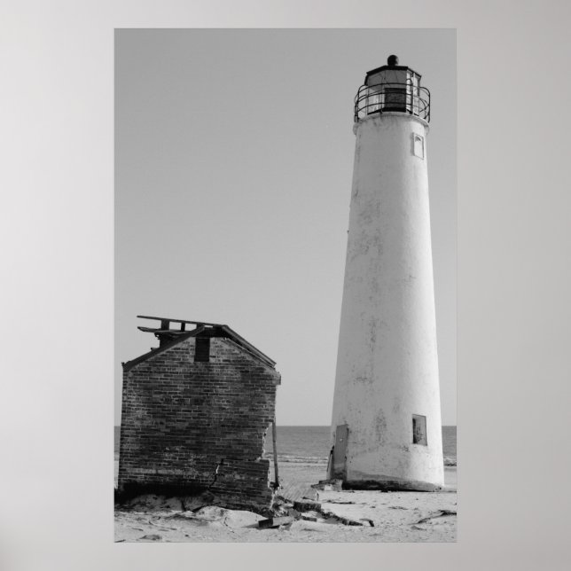 Cape Saint George Lighthouse Poster (Vorne)