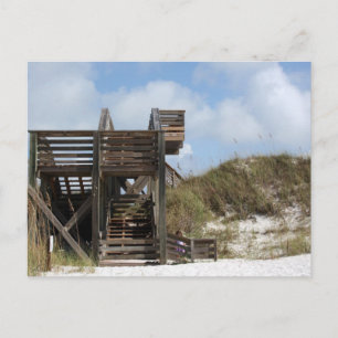 Cape San Blas Florida Dünenpromenade von der Seese Postkarte
