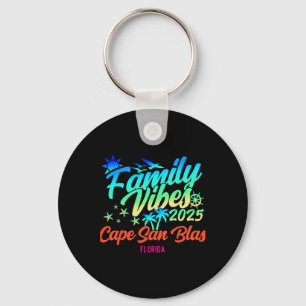 Cape San Blas Florida Familien-Vibes 2025 Urlaub S Schlüsselanhänger
