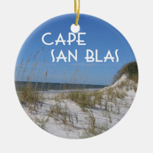 Cape San Blas Florida Keramik Ornament
