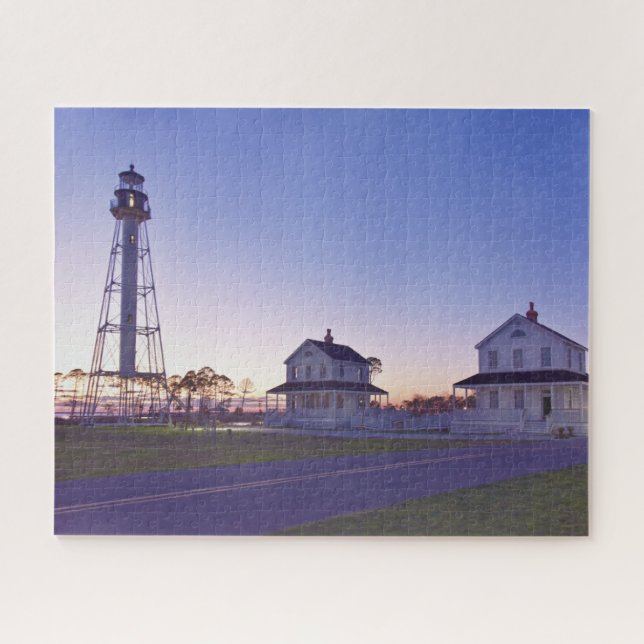 Cape San Blas Lighthouse, Port St. Joe, Florida Puzzle (Horizontal)