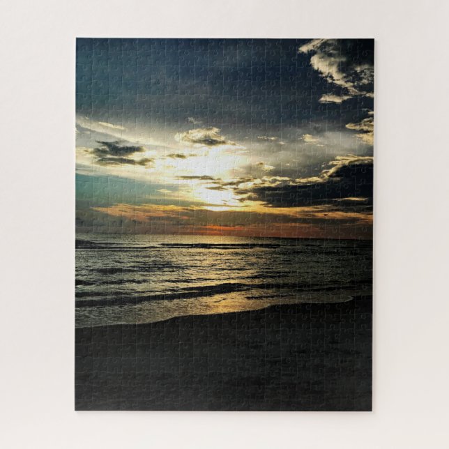 Cape San Blas Sunset Florida Puzzle (Vertikal)
