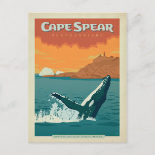 Cape Spear, Neufundland Postkarte