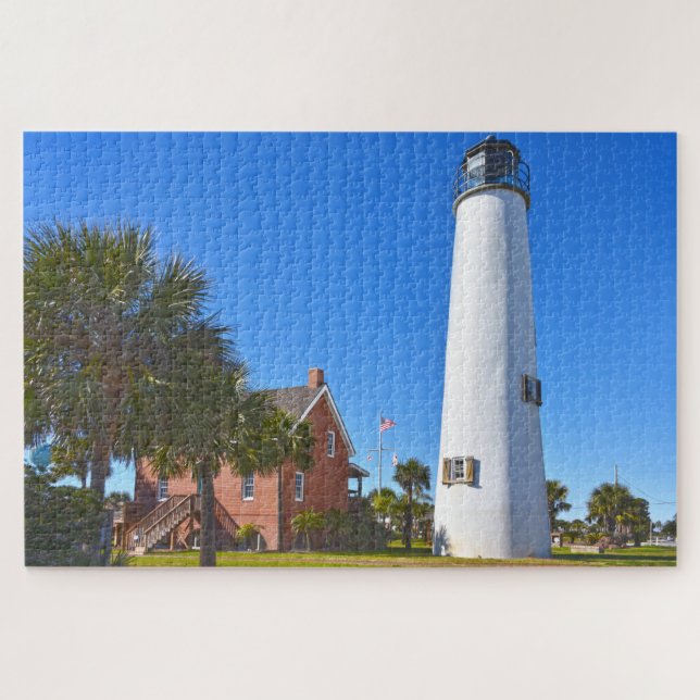 Cape St. George Lighthouse, Florida Puzzle (Horizontal)