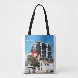 Cape Town Cityscape Leuchtturm-Tragetasche
