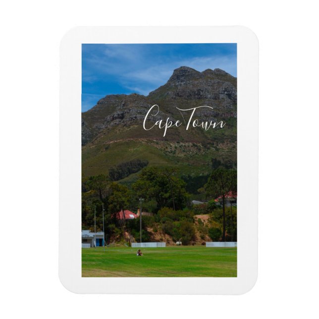 Cape Town Devil's Peak Oranjezicht Südafrika Magnet (Vertikal)