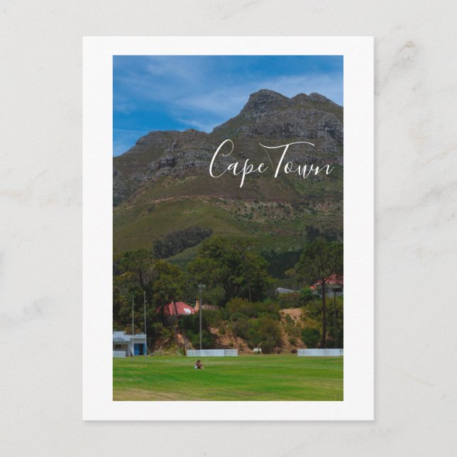 Cape Town Devil's Peak Oranjezicht Südafrika Postkarte (Vorderseite)