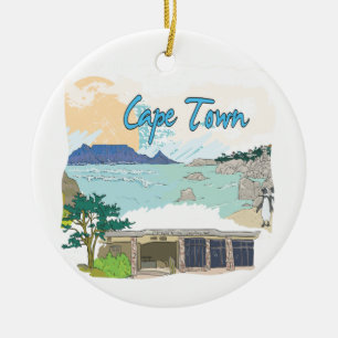Cape Town Keramikornament